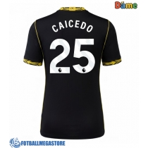 Fotballdrakt Dame Chelsea Moises Caicedo #25 Bortedrakt 2026-27 Kortermet